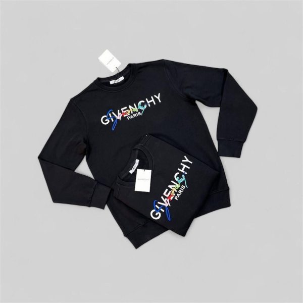 Givenchy Rainbow Signature Logo Jumpers For Men's