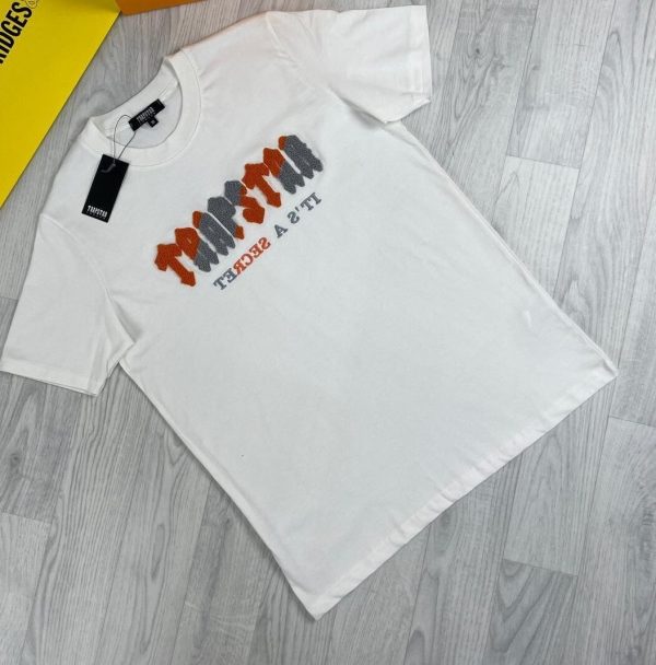 Trapstar London Chenille Decoded It's a Secret White T-Shirt