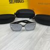 Louis Vuitton Men's Women's Square Frame Sunglass Rep Sale UK	Man Woman First Copy Replica Cheap Price Fakes Reps Designer Sunglasses Men Women 1st Copies Fake Luxury Plastic Eyewear 1:1 LV Brand Logo Glasses 1 to 1 AAA Duplicate Grey