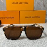Louis Vuitton Men's Women's Designer Retro Sunglasses Sale UK	Man Woman First Copy Fakes Reps Cheap Price Sunglass Men Women 1st Copies Rep 1:1 LV Brand Logo Luxury Fake Replica Plastic Square Frame Eyewear Duplicate 1 to 1 AAA Brown