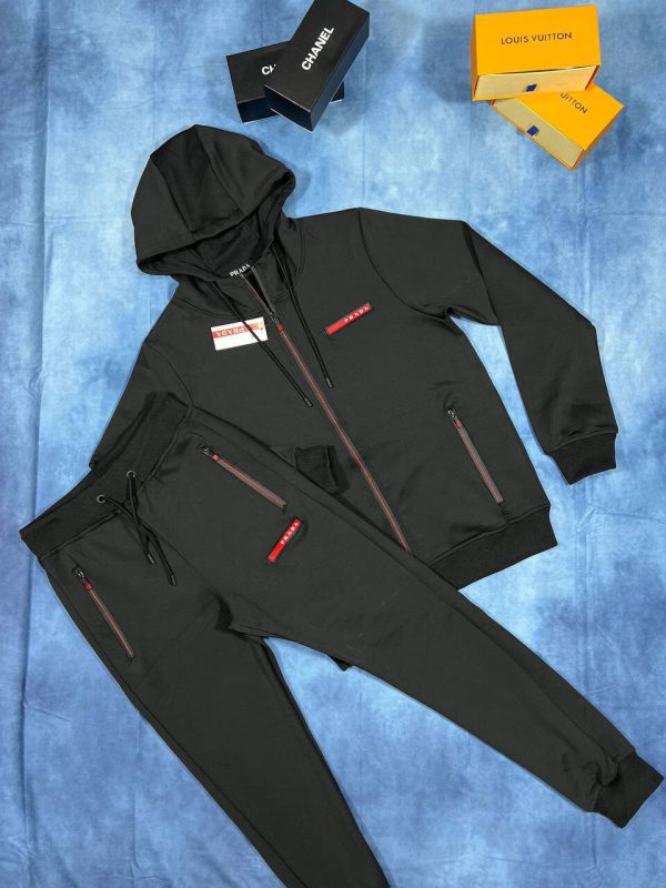 Prada Milano Men's Women's Zip Up Tracksuits Fake Rep Sale UK	Men Women First Copies Cheap Price Replica Hoodie Tracksuit Man Woman Designer Pullover Hoody Sweatshirt 1st Copy Fakes Reps 1:1 Luxury Brand Logo 1 to 1 AAA Duplicate Back 