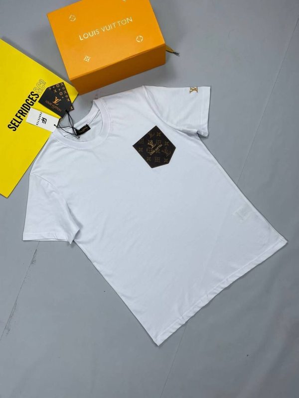 Louis Vuitton Men's Women's LV T-shirt Designers AAA Sale UK	Man Woman First Copy Reps Cheap Price T-shirts Fake Replica Tee Shirt Brand Logo Rep Fakes T Shirts 1:1 Men Women 1st Copies Tshirt Unisex Luxury Tshirts Duplicate Tees White