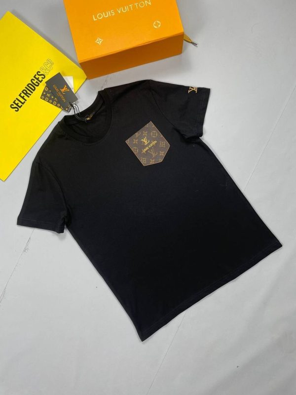 Louis Vuitton Men's Women's LV T-shirt Designers AAA Sale UK	Man Woman First Copy Reps Cheap Price T-shirts Fake Replica Tee Shirt Brand Logo Rep Fakes T Shirts 1:1 Men Women 1st Copies Tshirt Unisex Luxury Tshirts Duplicate Tees Black