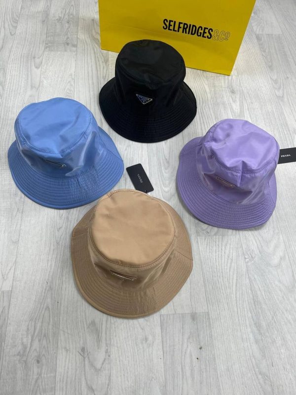 Prada Milano Men Women Re-Nylon Bucket Hats Reps AAA Sale UK	Man Woman First Copy Replica Winter Wool Hat Men's Women's Cheap Price Designer Fake Rep 1st Copies Fashion Cap 1:1 Luxury Original Brand Logo 1 to 1 Fakes Duplicate Black Blue Purple Beige 