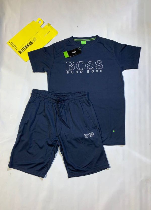 Hugo Boss T-shirt and Short Set in Different Colors