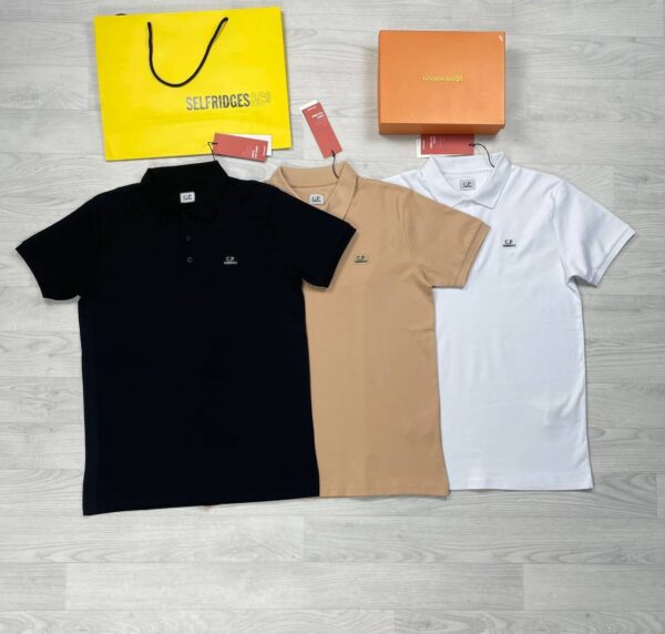 C.P. Company Stretch Piquet Polo Shirt In Different Colors