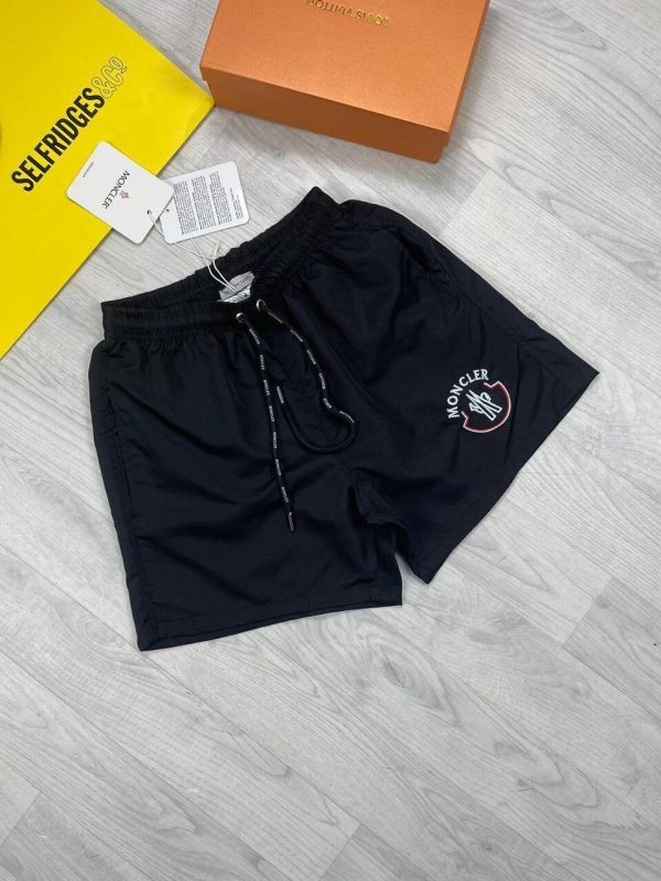 Moncler Replica Men's Shorts Luxury Designer Logo Printed Comfortable Short Men's Reps Cotton Fabric Rep Boys Cheap Fake Black First Copy Sale UK