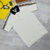 Gucci Web Collar Cheaper T-Shirt Replica T Shirt For Men	Tee Shirts T-Shirts Fake Cheap Rep Woman Reps T.Shirt T.Shirts Mens Womens Men's Women's First Copy Interlocking G Half Sleeves Short Best Point Polo Stripe White