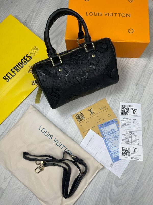 Louis Vuitton Women's Designer Rep Empreinte Bags AAA Sale UK	Woman First Copy Fakes Reps Handbag Women Luxury 1st Copies Cheap Price Cross Body Replica Shoulder Bag Ladies Leather Strap Fake 1:1 LV Brand Logo Duplicate Black
