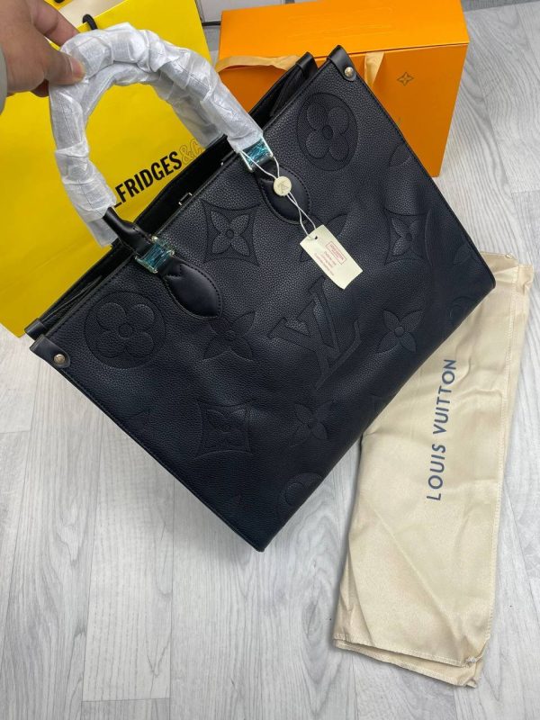 Louis Vuitton LV Women's Leather On The Go Empriente Tote Bag