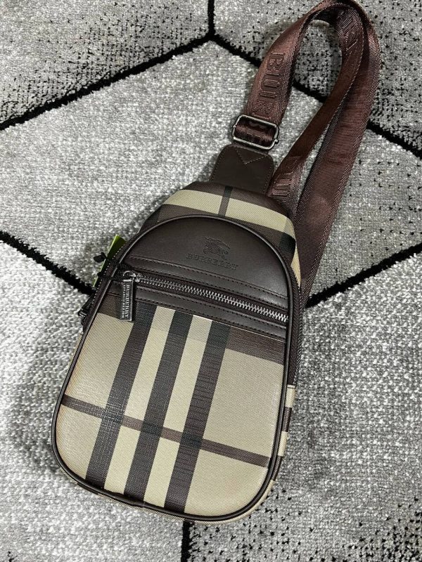 Burberry Women's Check Sling Over The Shoulder Bag