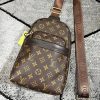 Louis Vuitton Men's Designer Sling Bag Fake Reps AAA Sale UK	Men First Copy Replica Cheap Price Crossbody Rep Shoulder Bags Man Fakes 1st Copies LV Brand Logo 1:1 Leather Handbag Long Belt Duplicate Backpack Wallet Original Brown