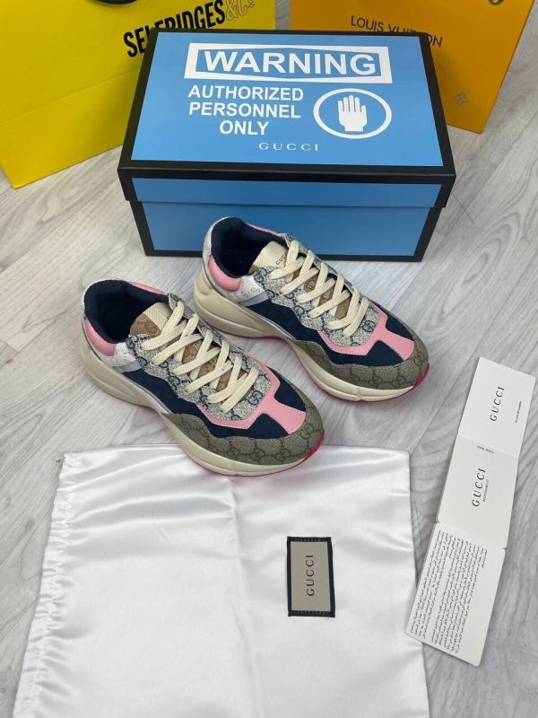 Gucci Women Sneakers AAA Replica Designer Beige Shoes Sale UK	Woman First Copy Rep Cheap Price Fake Reps Running Shoe 1st Copies Trainers Luxury Trainer Lady Joggers Brand Logo Double GG Dupe Casual Fashion Runners Original Duplicate