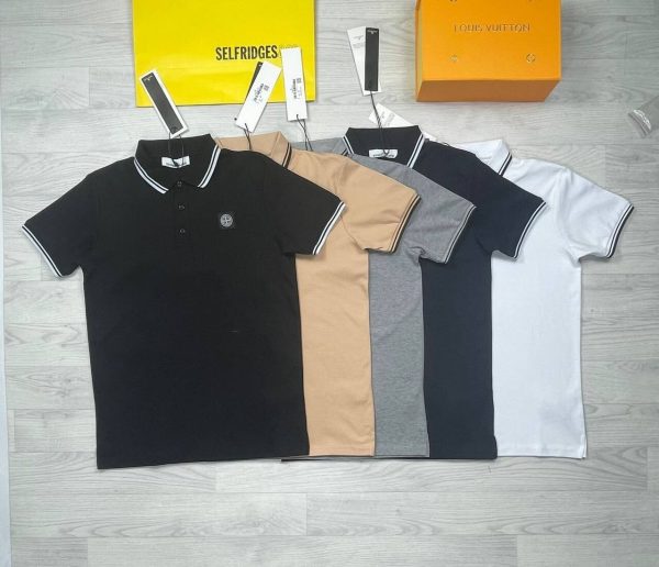 Stone Island Polo Shirts in multiple colors