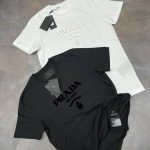 Prada Milano Men's Women's Tshirts Replica Fakes AAA Sale UK	Man Woman First Copy Reps T-shirts Men's Women's Rep Cheap Price Luxury Tee Shirt 1st Copies T-shirt  1:1 Brand Logo 1 to 1 Tshirts Fake Rep T Shirts Designer Duplicate Black White