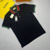 Gucci Men's Women's Designer Replica AAA Polo Shirts Sale UK	Man Woman First Copy Reps Fake Polos Shirt Rep Cheap Price Boys Girls Cheaper 1st Copies Fashion Clothing Black Brown Navy Blue White GG Brand Logo Stripe Collar Black