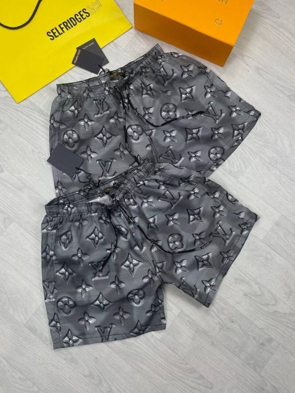 Louis Vuitton Men's Designers LV Shorts AAA Replica Sale UK	Man Woman First Copy Swimming Short Reps Men Women Cheap Price Swim Pants Unisex Rep Cargo Joggers 1st Copies 1:1 Jogger Pant Fake Brand Logo Fakes Luxury Duplicate Grey Black White