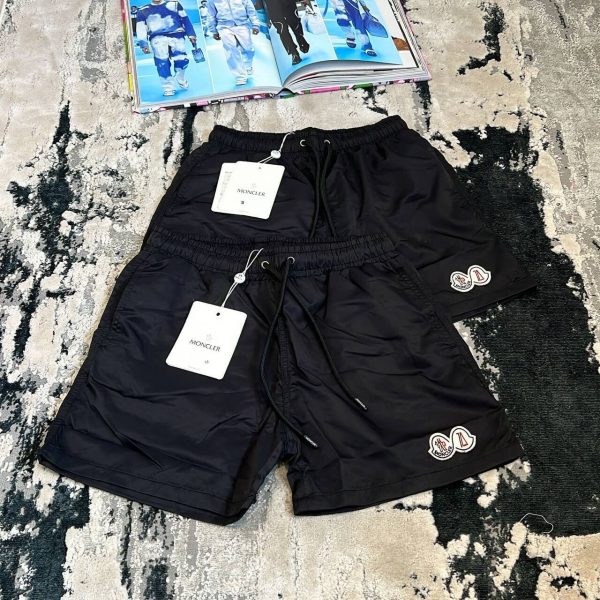 Moncler Men Shorts Replica Luxury Designer Logo Printed Short Men's Reps Cotton Fabric First Copy Waterproof Rep Boys Cheap Fake Black Blue Sale UK