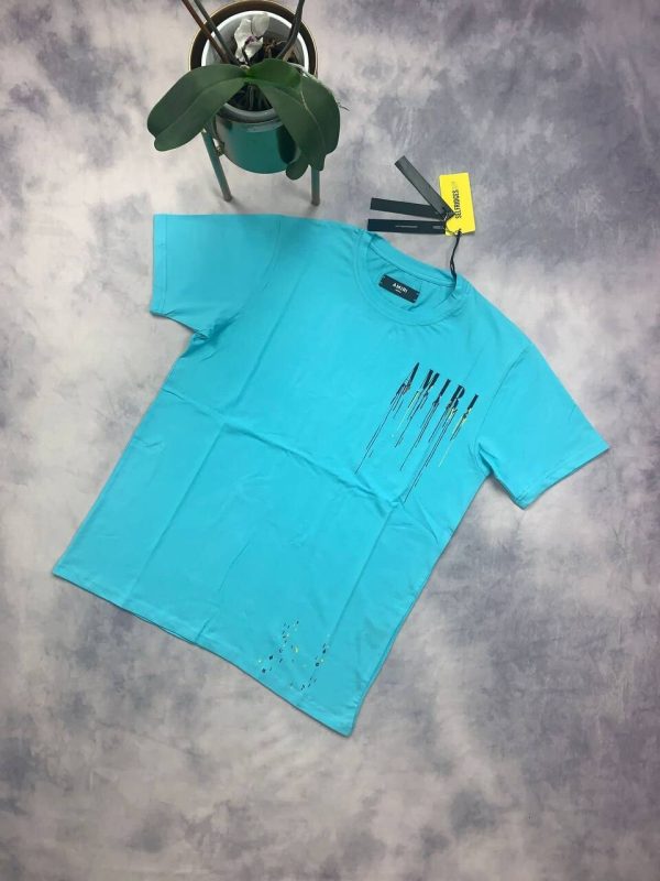 Amiri Paint Drip Top T-Shirt in 3 Different Colors