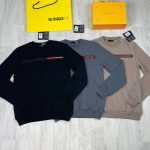 Prada Milano Men's Women's Luxury Knit Wool Jumper Sale UK	Men Women First Copy Replica Jumpers Man Woman Cheap Price Fake Reps Sweatshirt 1st Copies Brand Logo 1 to 1 Fakes Rep Knitted Sweatshirts 1:1 Designer AAA Duplicate Black Grey Brown