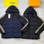 Gucci Jacquard Style Cheaper Black Navy Blue Jacket Coat Replica For Men Nylon Padded Jackets Hoodies Hoody Hoodie Coats Foam Fake Cheap Rep Men’s Reps Womens Mens Women's First Copy Spring Logo Winter Best Rib Plain Oversized Hooded