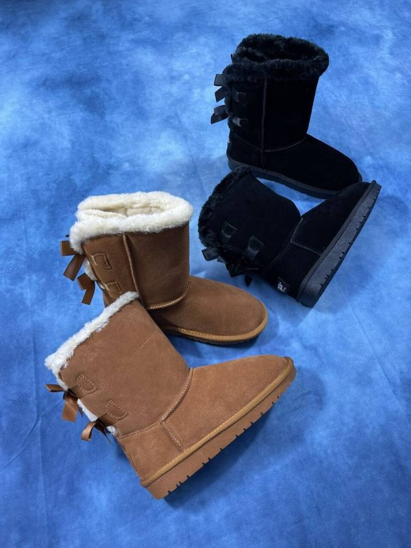 UGG Twin Step Suede Leather Boots in 2 Colors