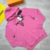 Prada Milano Men's Women's Designer Hoodies Fake Rep Sale UK	Men Women First Copy Replica Hoodie Man Woman Luxury Cheap Price Sweatshirts 1st Copies Fakes Reps Brand Logo 1:1 Pullover Hoody 1 to 1 Sweatshirt AAA Duplicate Pink