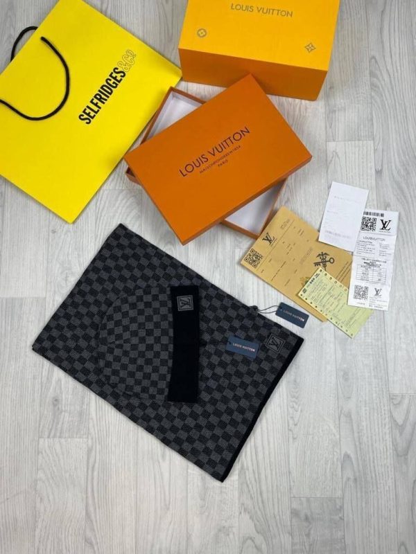 Louis Vuitton Women's Wool Hat Scarf Set