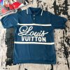 Louis Vuitton Men's Women's Designer Polo Shirts Fake Sale UK	Man Woman First Copy Luxury Polos Shirt Men Women Cheap Price Reps 1st Copies Replica 1:1 LV Brand Logo Fashion 1 to 1 AAA Fakes Rep Original Casual Duplicate Premium Blue