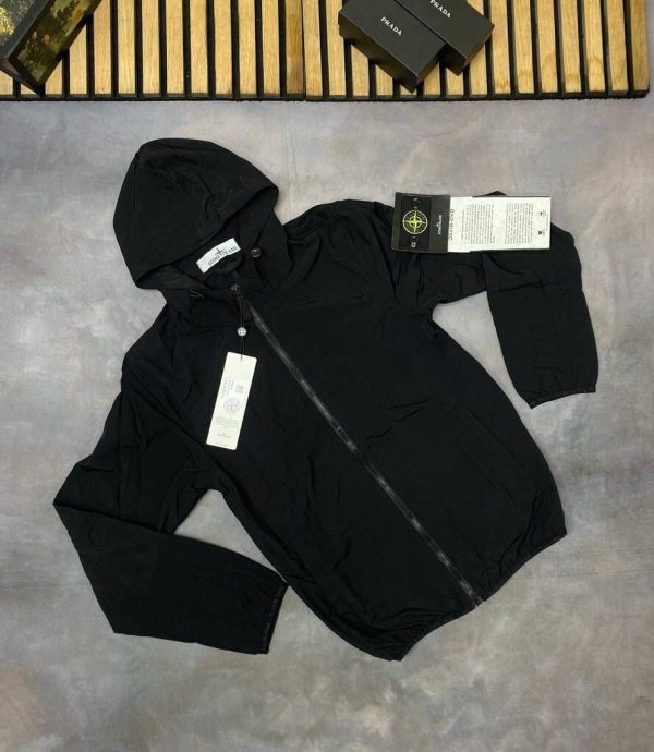 Stone Island Jacket in Black Color