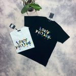Louis Vuitton Men's Women's Designer T-shirt AAA Rep Sale UK	Man Woman First Copy Replica Cheap Price Reps Tee Shirts LV Fake Brand Logo T-shirts Unisex Luxury Tshirts Fakes Men Women T Shirt 1:1 Tshirt 1st Copies AAA Duplicate White Black