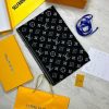 Louis Vuitton Women's Designer Wool Scarf Replica AAA Sale UK	Woman First Copy Fake Rep Cheap Price Luxury Scarves Women 1st Copies Fakes Reps Winter Shawls Fashion Casual Wear 1:1 Girls 1 to 1 LV Brand Logo Monogram Duplicate Black
