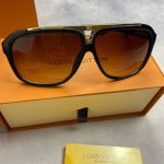 Louis Vuitton Men's Women's Luxury Sunglasses Reps AAA Sale UK	Man Woman First Copy Replica Sunglass Men Women Rep Cheap Price  1st Copies Round Frame Original Designer Eyewear Fakes 1:1 LV Brand Logo Fake Duplicate Driving 1 to 1 Brown