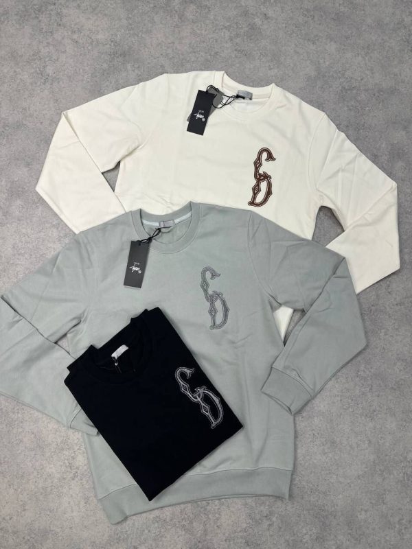 Christian Dior Printed CD Logo Jumpers In 3 Different Colors
