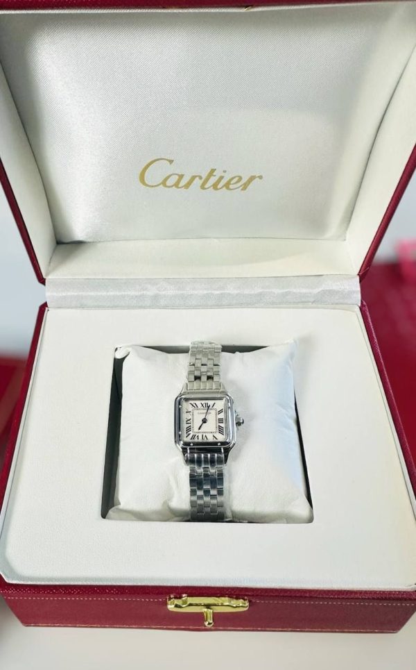 Panthere DE CARTIER WATCH For Women's in Silver