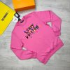 Louis Vuitton Men's Women's Designer Jumpers Fake AAA Sale UK	Man Woman First Copy Replica Jumper Men Women 1st Copies Cheap Price Knitwear Fakes Reps 1:1 Luxury Rep Sweatshirts 1 to 1 Original LV Brand Logo Sweaters Duplicate Pink