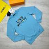 Louis Vuitton Men's Women's Designer Jumpers Fake AAA Sale UK	Man Woman First Copy Replica Jumper Men Women 1st Copies Cheap Price Knitwear Fakes Reps 1:1 Luxury Rep Sweatshirts 1 to 1 Original LV Brand Logo Sweaters Duplicate Blue