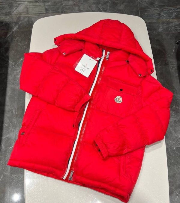Moncler Men Women Puffer Hooded Quilted Jackets Replica Coat Flannels Men's Women's Winter Rep First Copy Long Sleeve Fake Waterproof Padded Reps Bodywarmer Zip Pocket Red Khaki Blue Cheap Sale UK