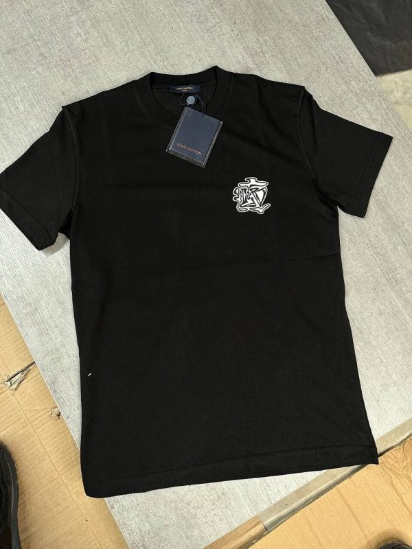 LV T-Shirt in Black Color