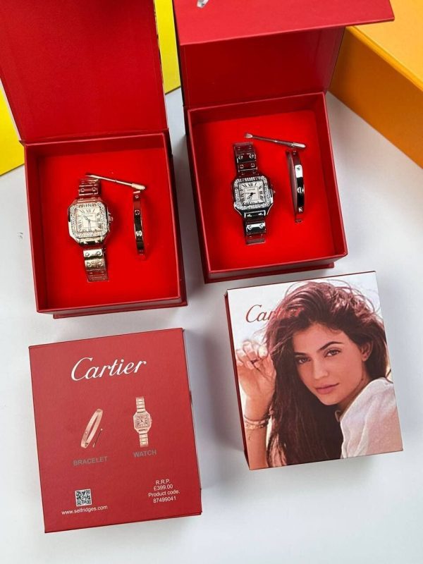 Cartier Watch and Bracelet Set