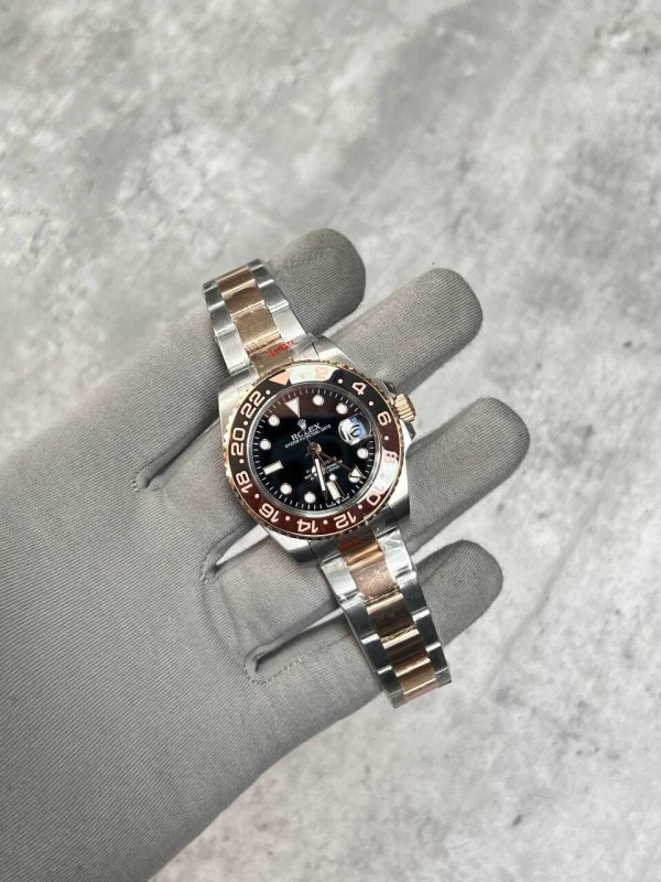 Rolex GMT Master II Men's Watch in Black Dial