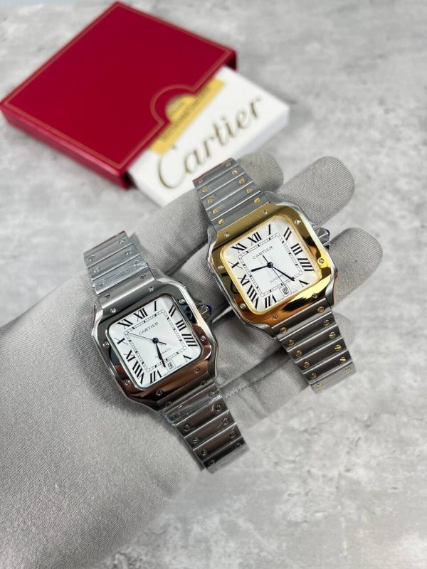 Santos De Cartier 40mm 2 Tone in 2 Colors