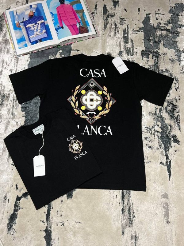 Casablanca Le Joueur T-Shirt In Black Color