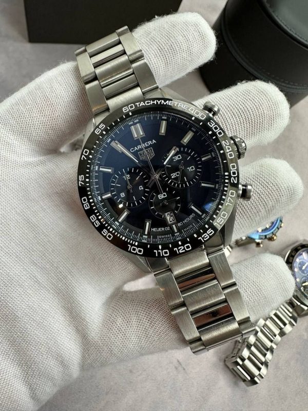 TAG Heuer Carrera Heuer 02 Blue Dial Mens' Watch