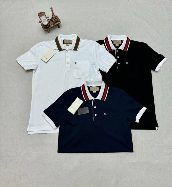 Gucci Piquet Double G Polo Shirt In Different Colors