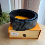 Louis Vuitton Men's Women's Damier Graphite Belt AAA Sale UK	Man Woman Fake Replica Leather Check Belts Men Women First Copy Fakes Rep Designer 1st Copies Cheap Price 1:1 LV Brand Logo Buckle Luxury Reps 1 to 1 Original Duplicate Black Grey