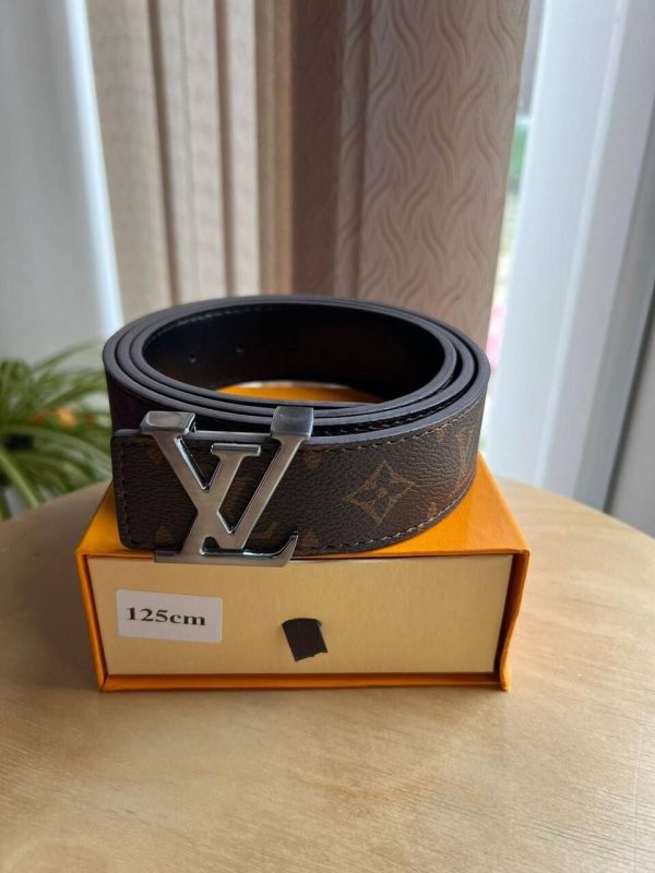 Louis Vuitton Brown Monogram Canvas Belt