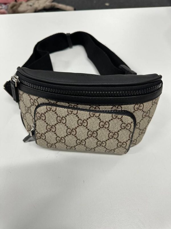 Gucci Men's GG Supreme Canvas Eden Waist Bag