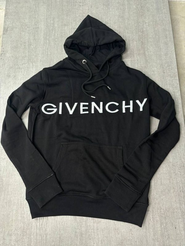 Givenchy Archetype Slim Fit Black Men's Hoodie