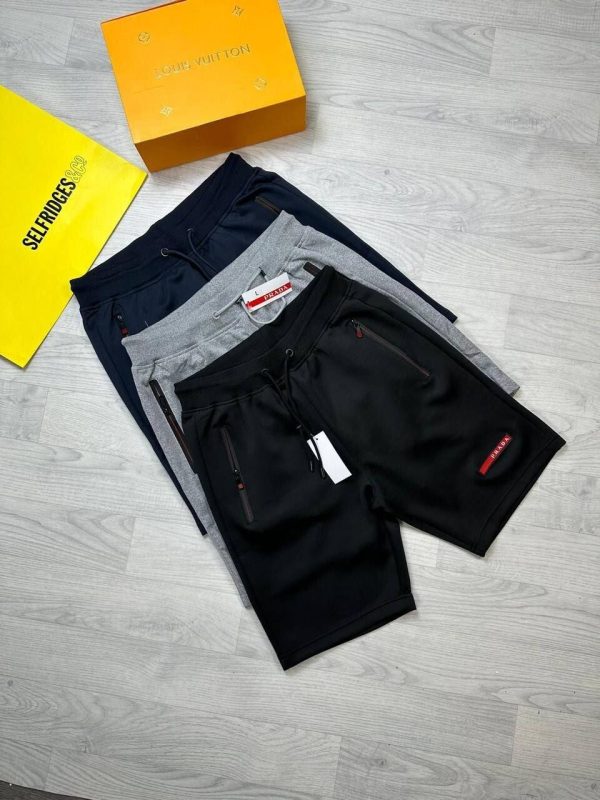 Prada Milano Designer Men's Re-Nylon Shorts Fake AAA Sale UK	Men First Copy Replica Luxury Swim Short Man Cheap Price Cargo Pants 1st Copies Fakes Reps Boys 1:1 Rep Brand Logo Cargos Pant 1 to 1 Jersey Cotton Swimwear Duplicate Black Grey Navy Blue
